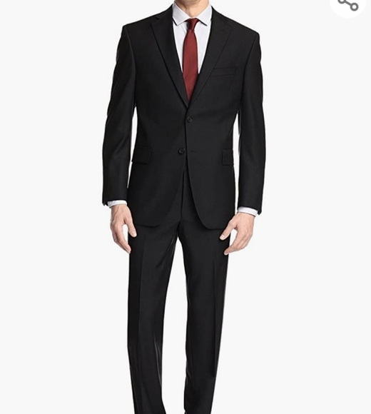 Giorgio Napoli Other - Two piece Men's Black Two-Button Pant Suit